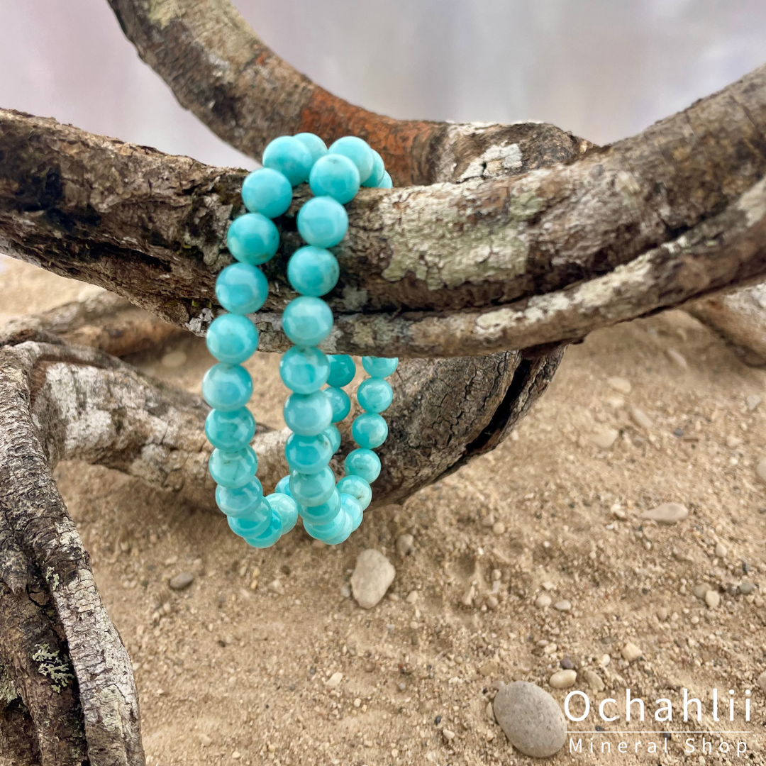 pulsera de amazonita 8mm