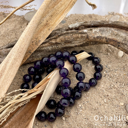 Pulsera de amatista 12mm
