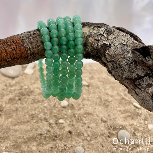 Aventurijn groen armband 6mm