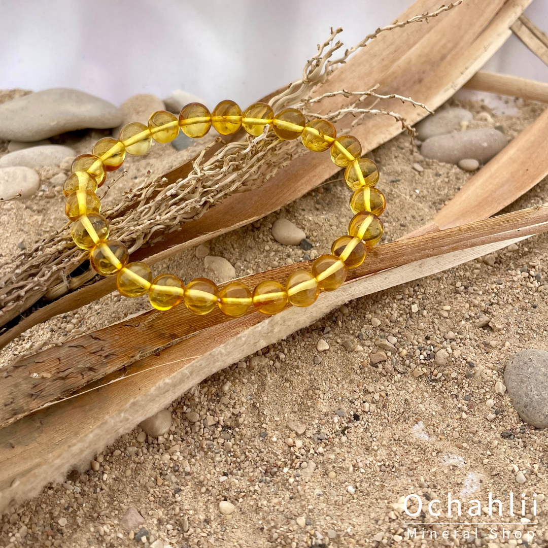 Bracelet Ambre 8 mm