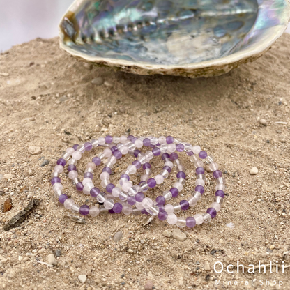 Pulsera de triángulo dorado 4mm