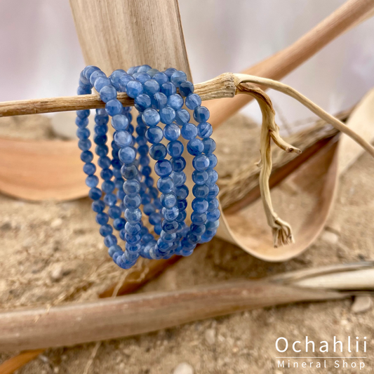 Bracelet Kyanite (Cyanite-Disthène) 4mm