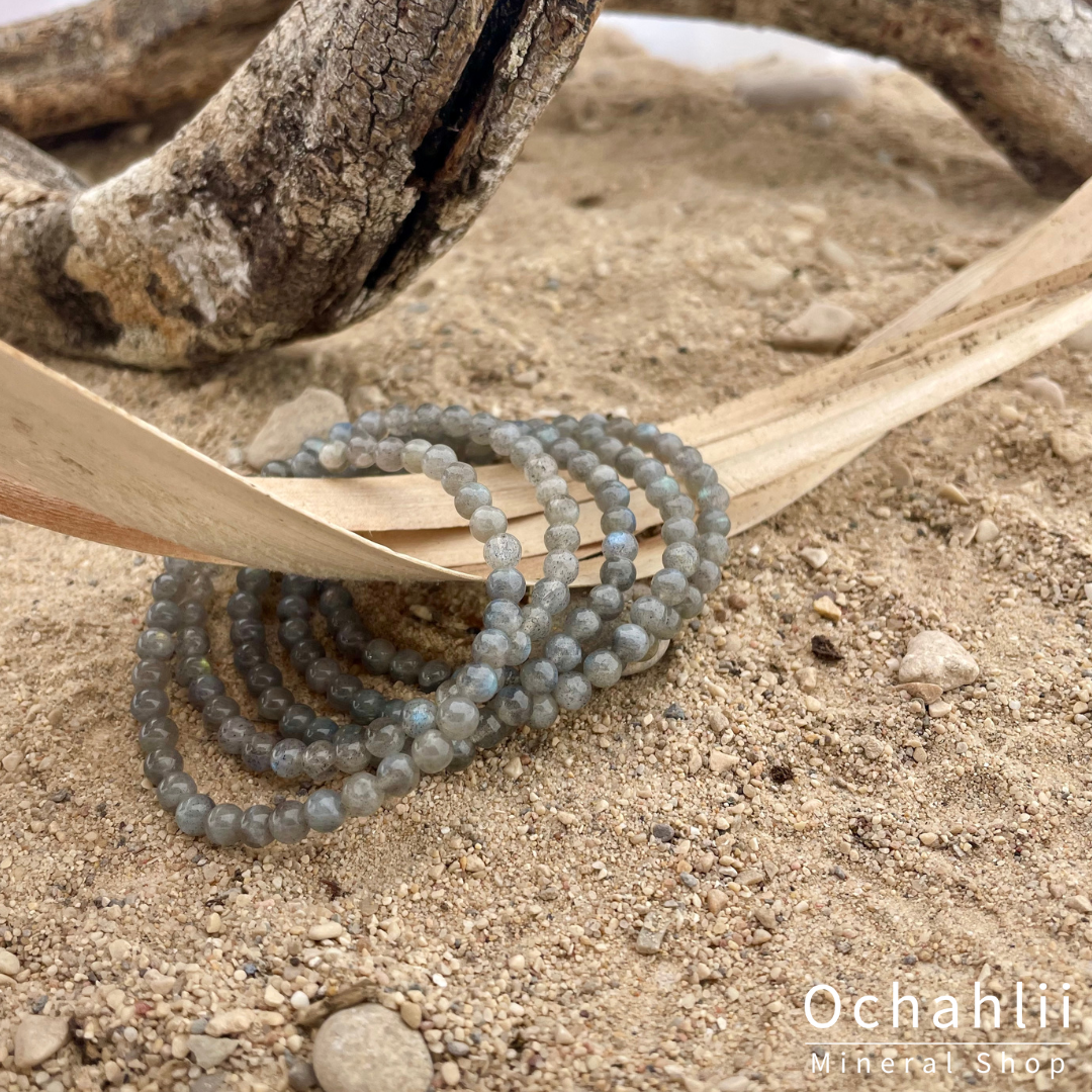 Labradoriet armband 4mm