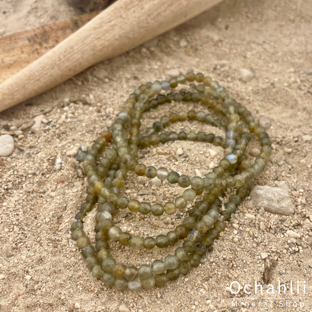 Labradoriet armband 4mm