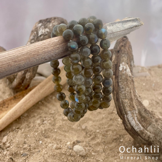 Bracelet labradorite 8mm