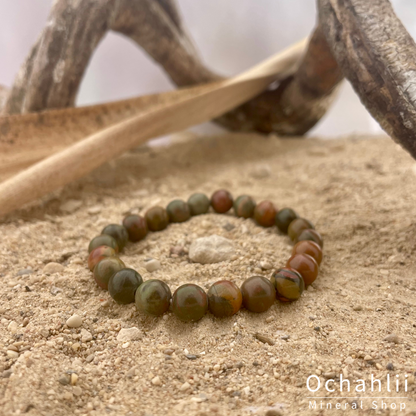 Jaspis Polychroom armband 8mm