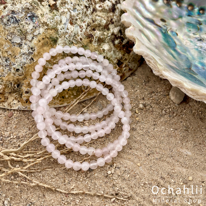 Rose quartz bracelet 4mm