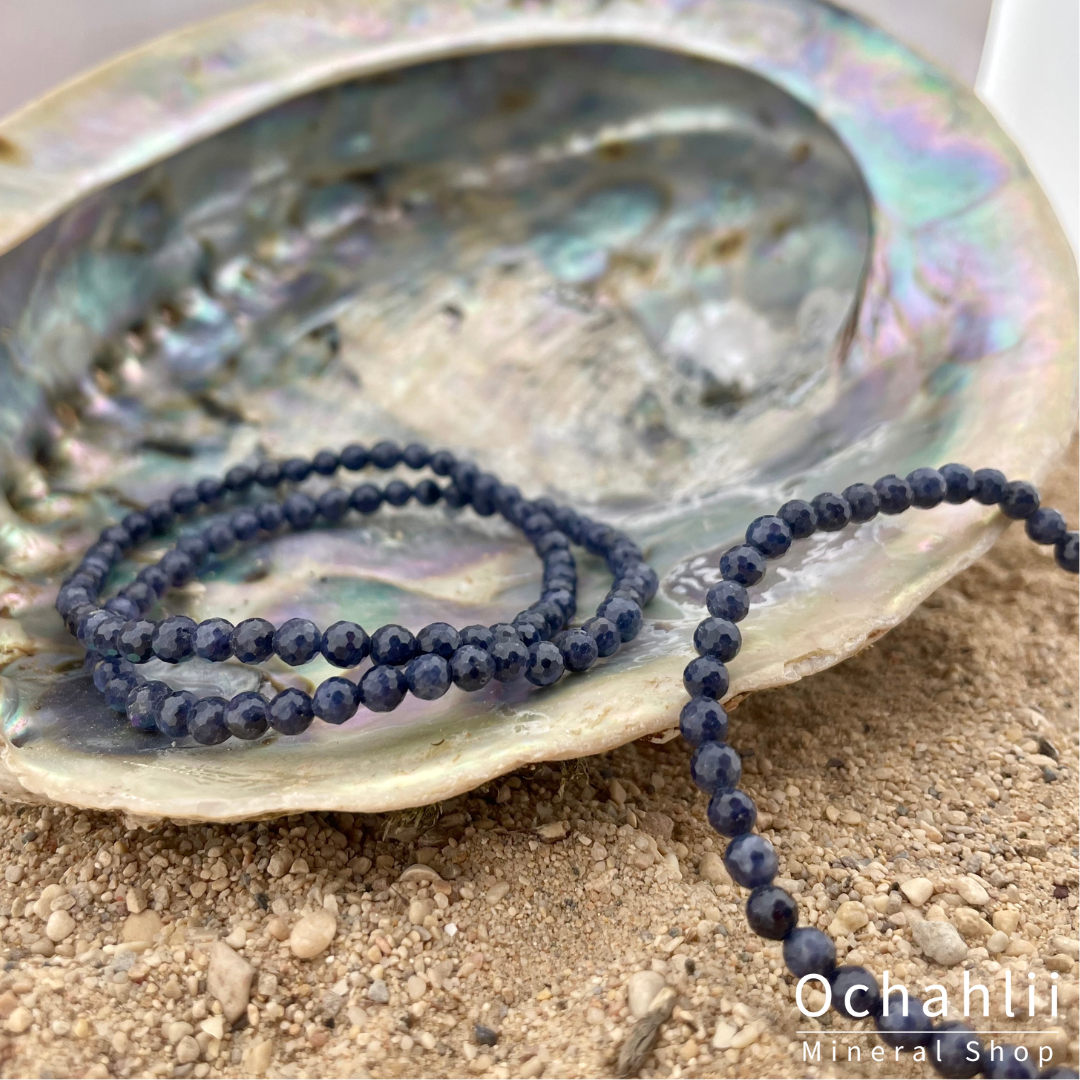 Sapphire bracelet Facet 4mm