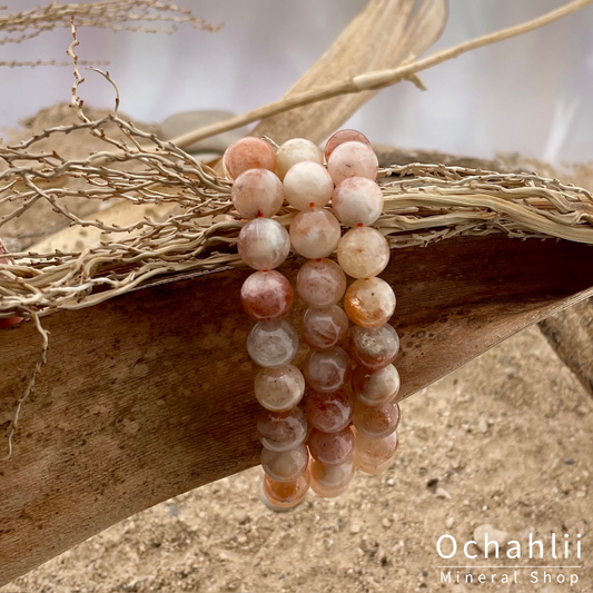 Pulsera de piedra solar de 10 mm