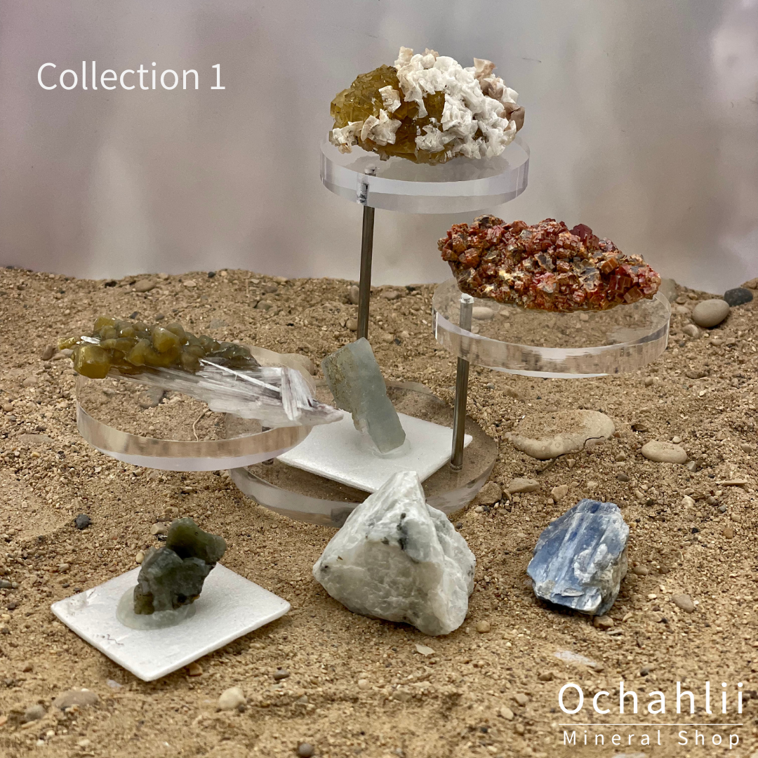 Mineralen box mixed collectie 1