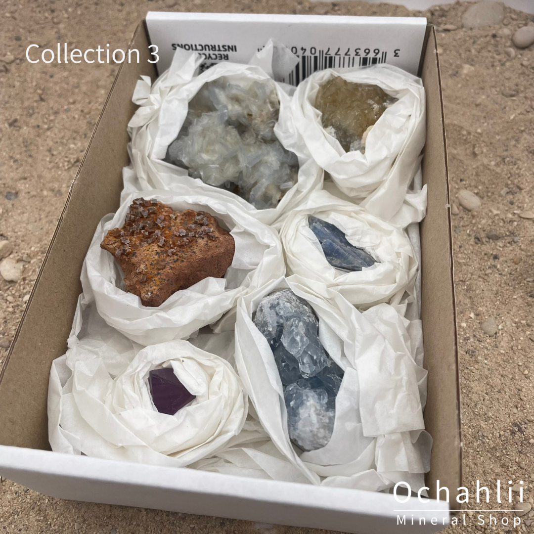 Mineralen box mixed collectie 3