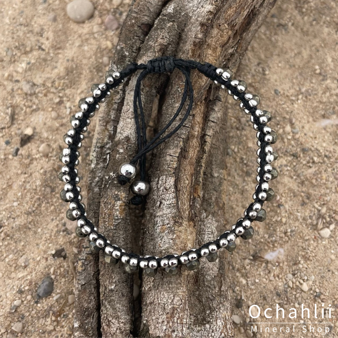 Pyriet armband facet 4mm