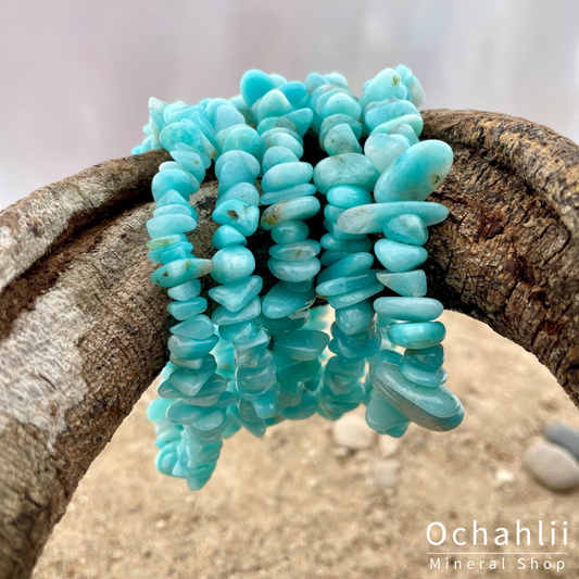 Amazonite split bracelet "Balance"