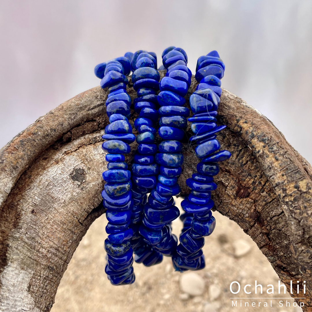 Lapis Lazuli split bracelet