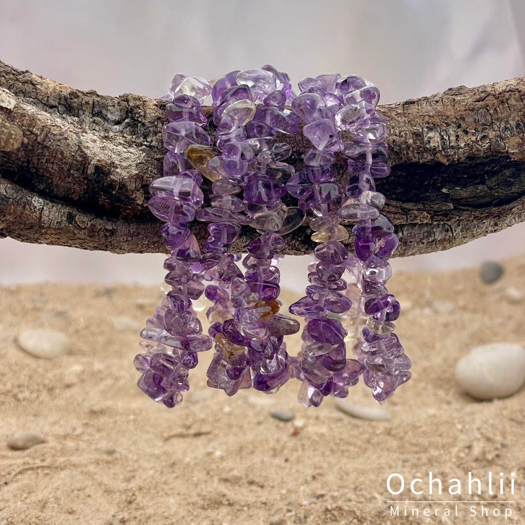 Bracelet fendu Agate du Botswana