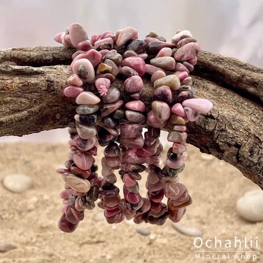 Rhodoniet splitarmband