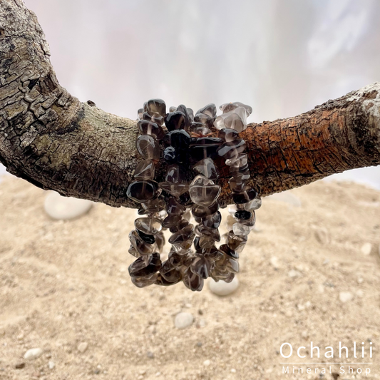 Rookkwarts splitarmband