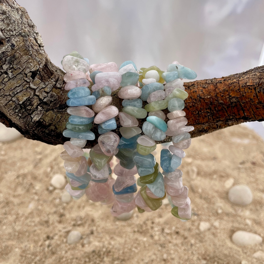 Pulsera dividida de berilo