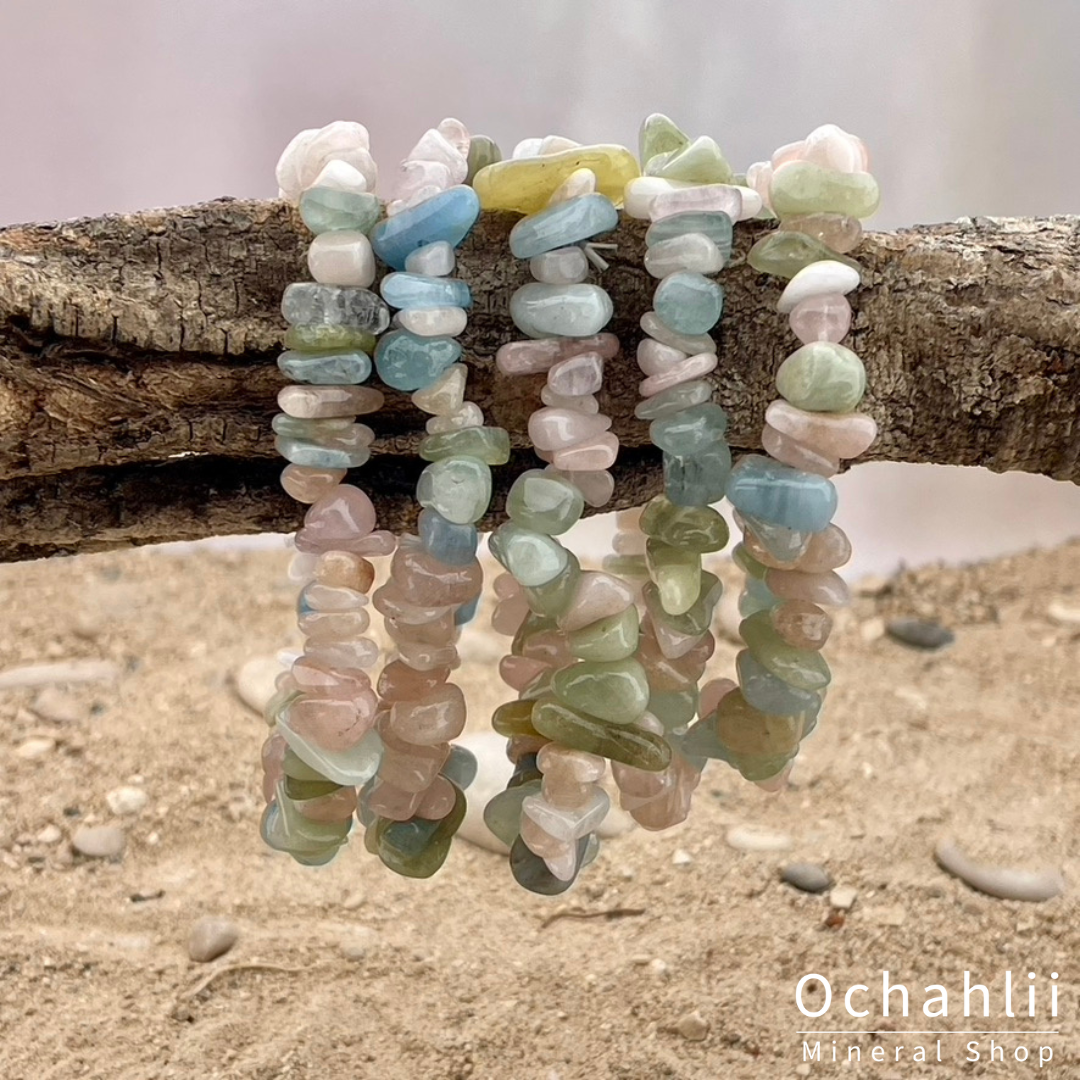 Pulsera dividida de berilo