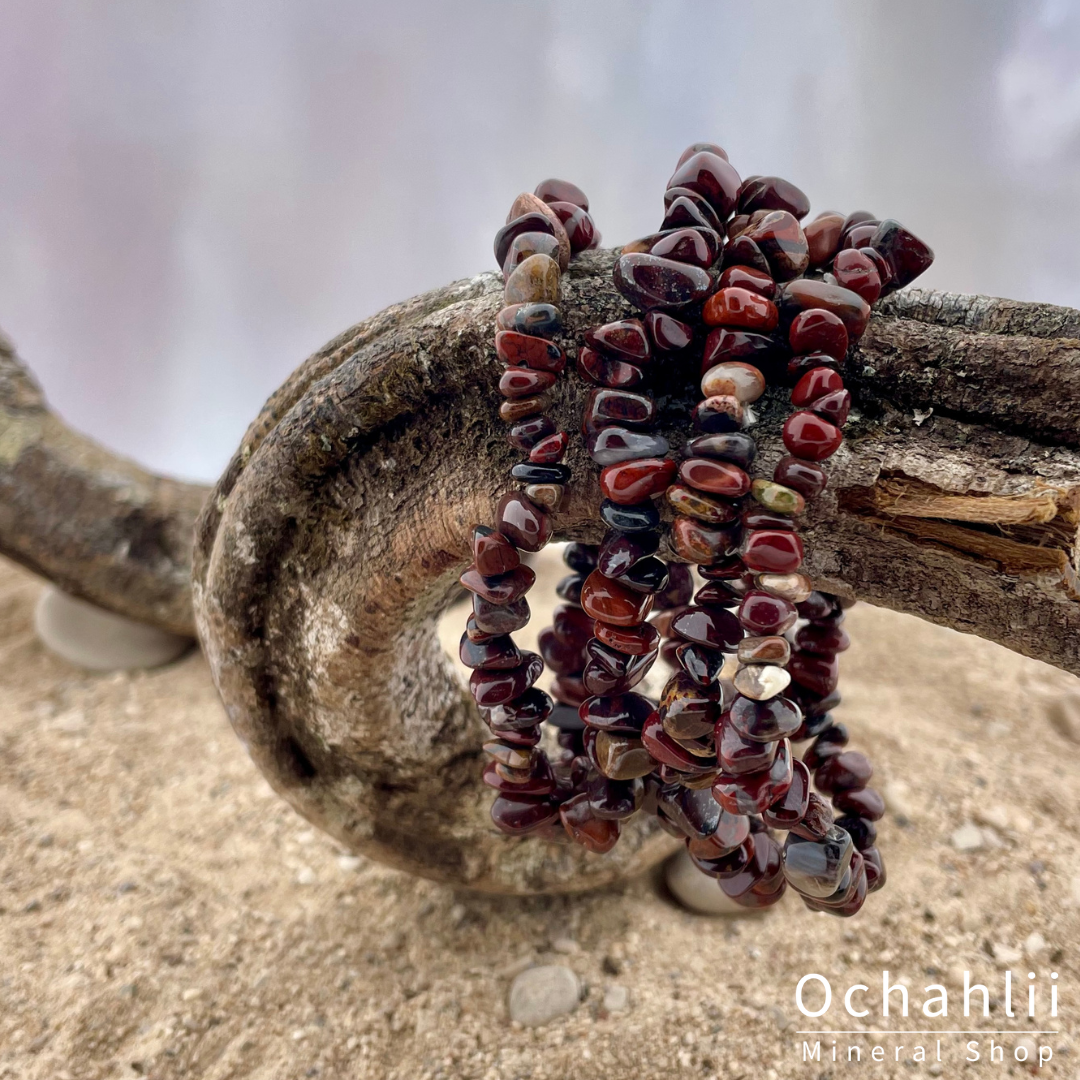 Jaspis Breccie splitarmband