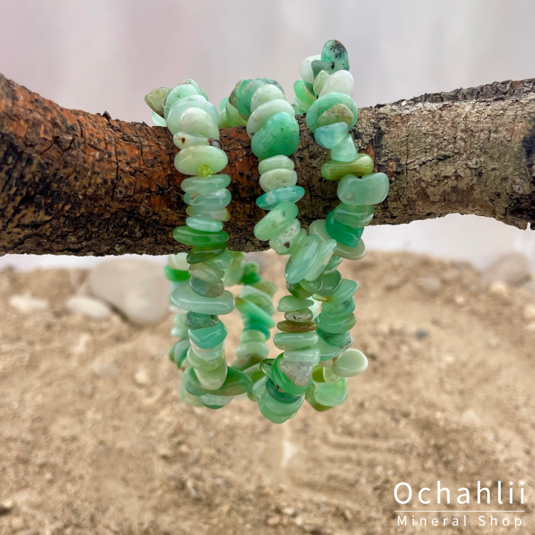 pulsera de crisoprasa