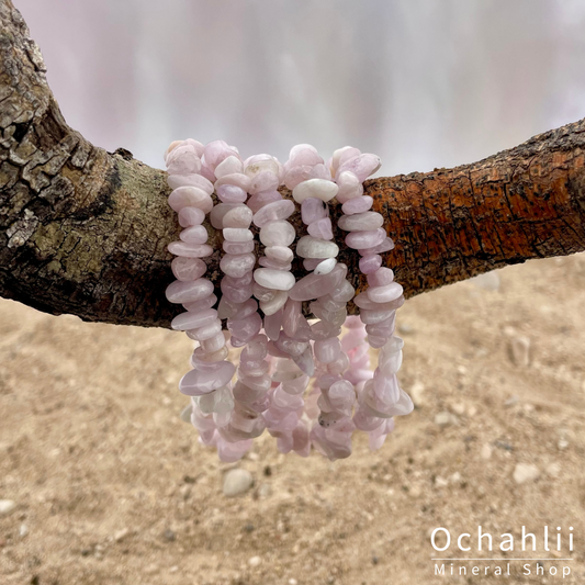 Bracelet fendu Kunzite