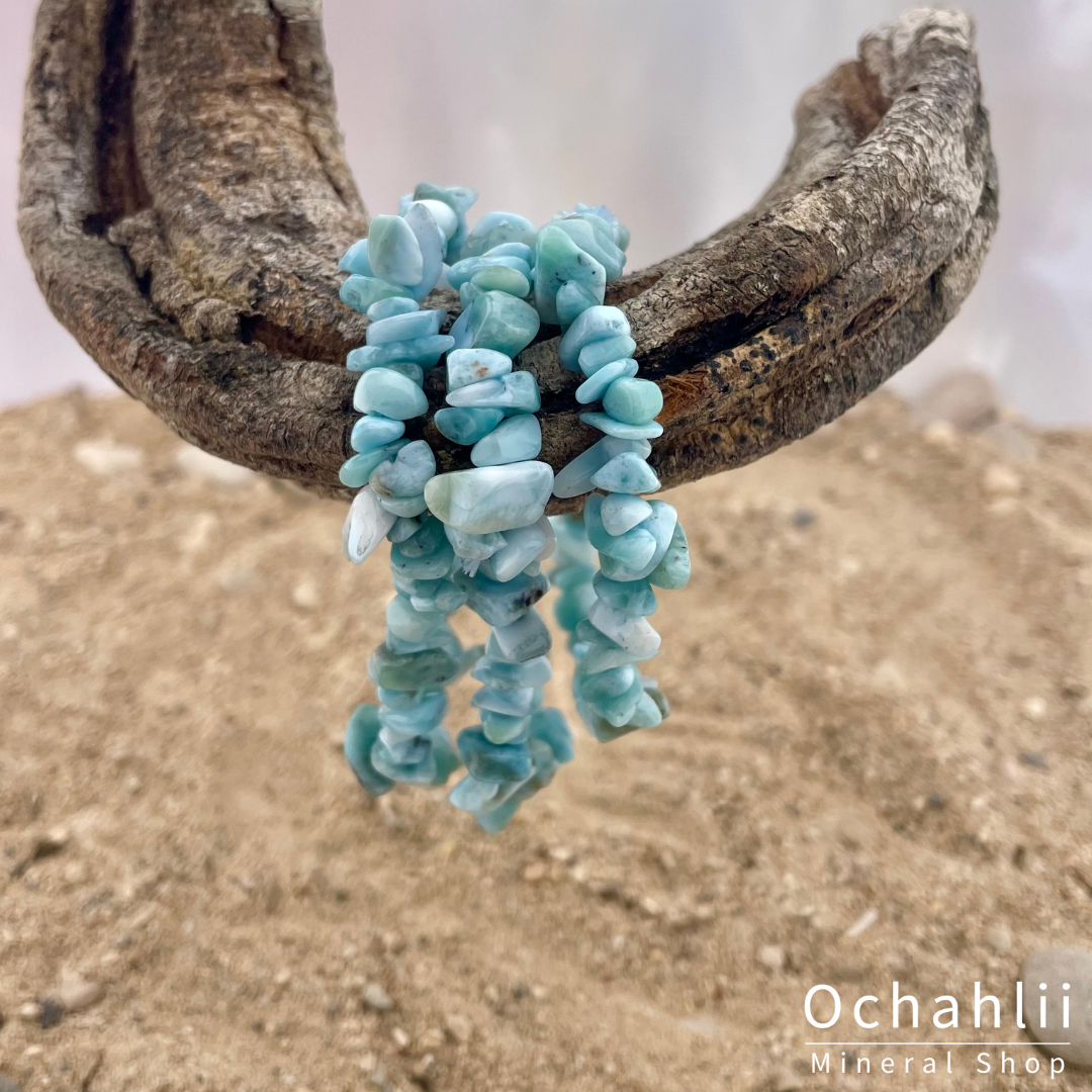Larimar A split bracelet