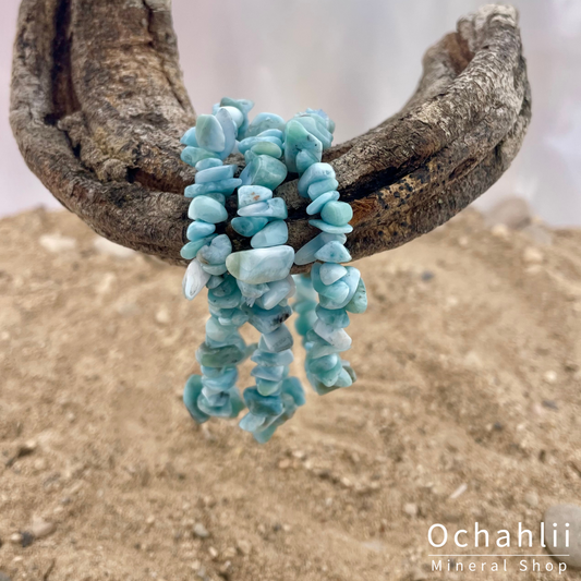Larimar A split bracelet
