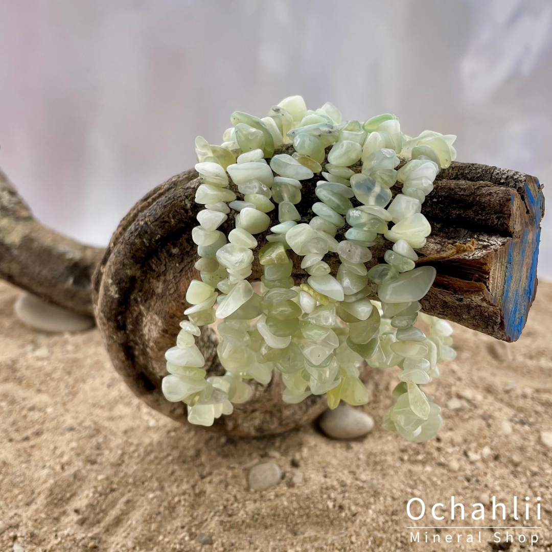 Nouveau Bracelet fendu Jade (Serpentine)