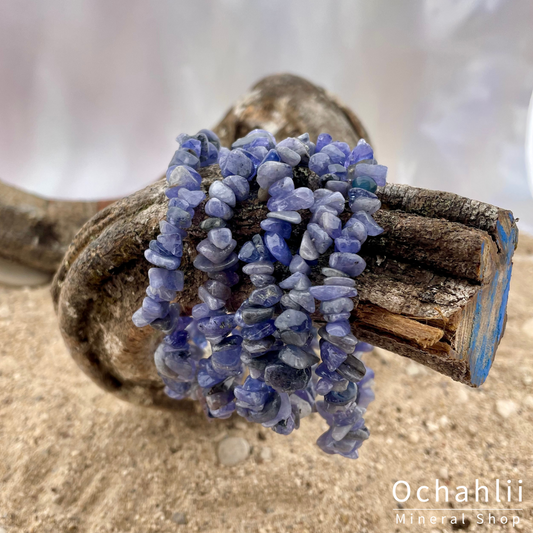 Tanzanite split bracelet