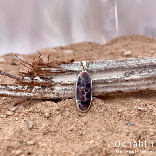 Tiffany Stone zilveren hanger