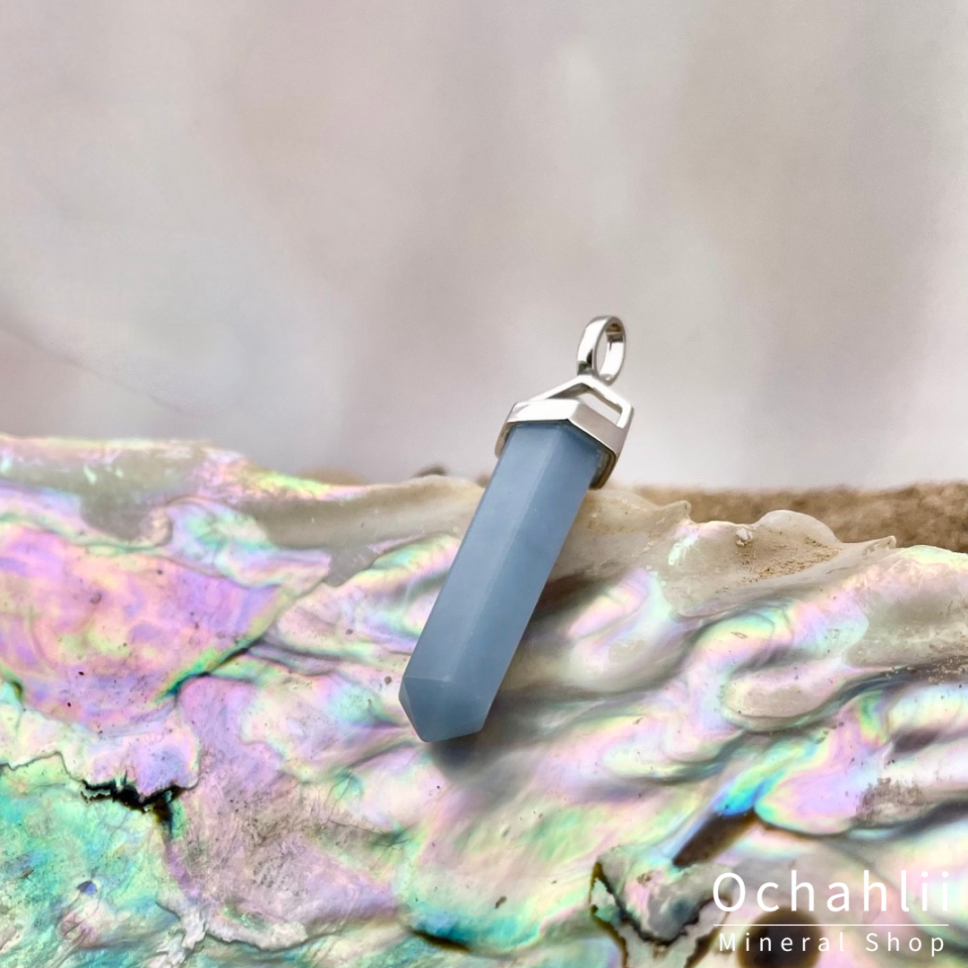 Angeliet zilveren hanger