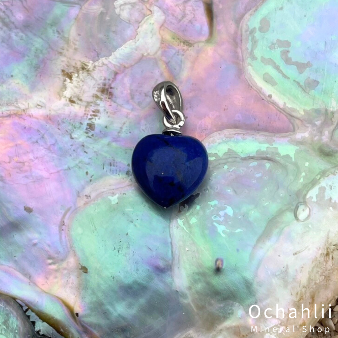 Lapis Lazuli silver pendant