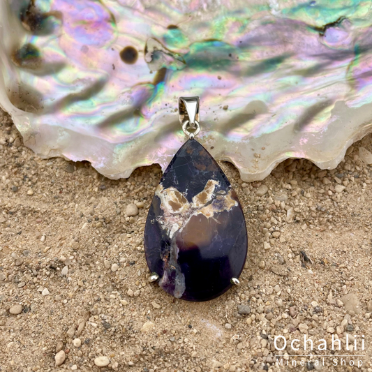 Tiffany Stone zilveren hanger