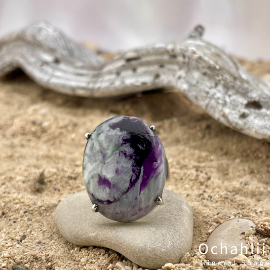 Kammereriet zilveren ring maat 60