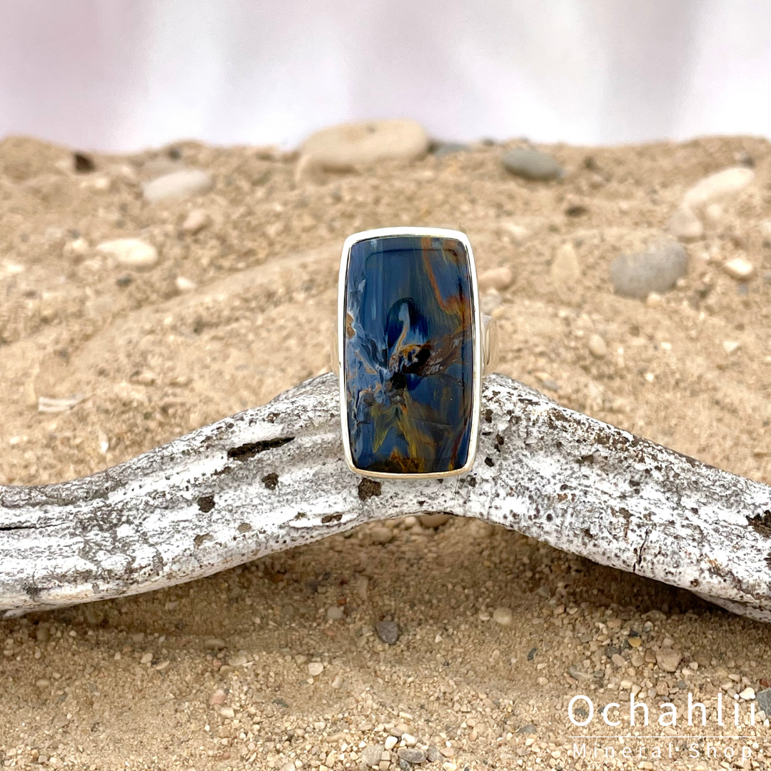 Pietersiet zilveren ring maat 63